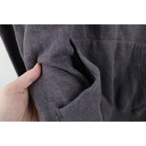 Vintage Y2K Mens Medium Faded Spell Out Ohio State University Hoodie Sweatshirt - Picture 7 of 13